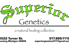 Superior Genetics Business Card