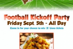 2014 hooters football flyer