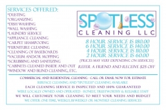 spotless cleaing flyer side2 fb