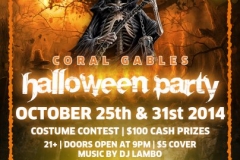 2014 HALLOWEEN FLYER