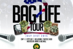 BAG LIFE 2 TOUR  DETROIT FLYER