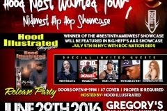 Hood Most Wanted Lansing Flyer