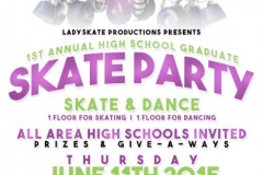 SKATE PARTY FLYER