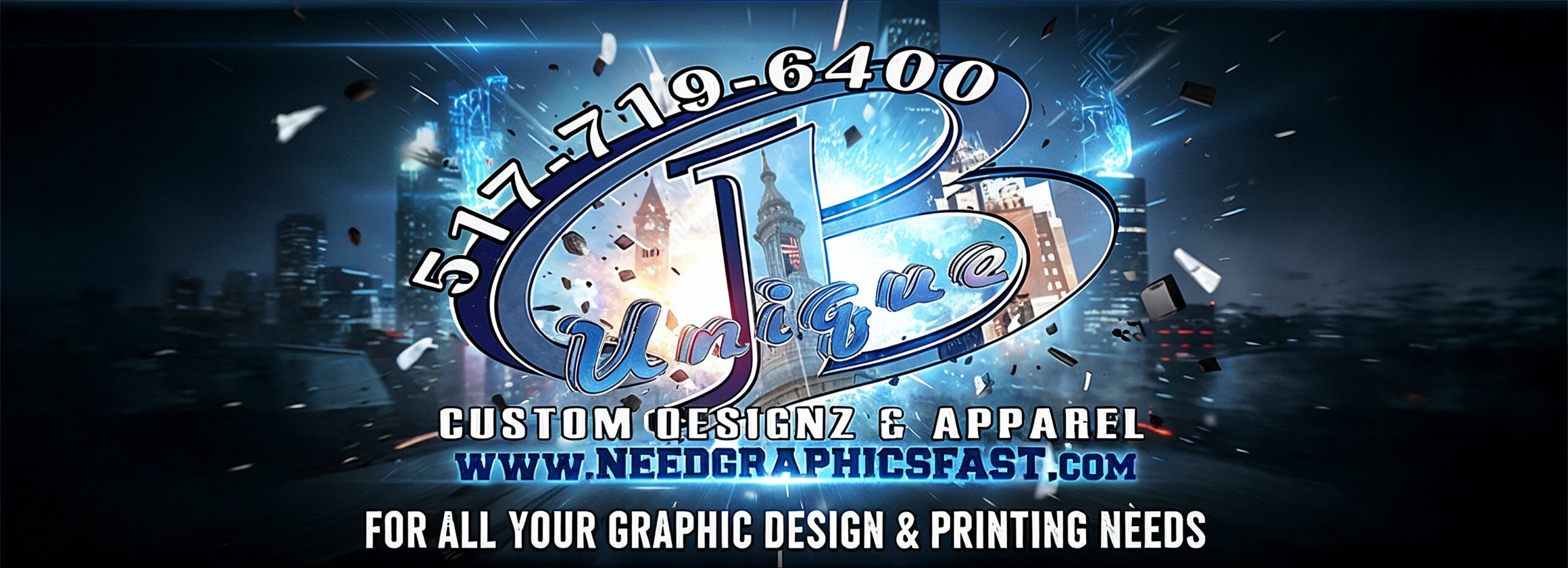 www.NEEDGRAPHICSFAST.com Logo